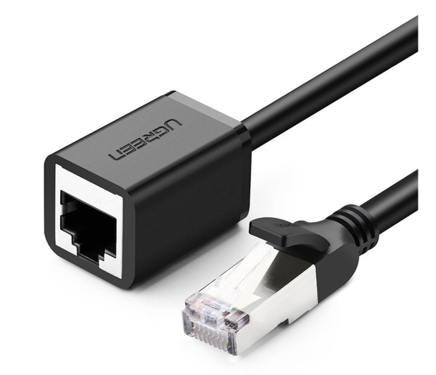 UGREEN NW112 Przedłużacz Ethernet RJ45 Cat. 6 FTP metalowa wtyczka - 1257649 - zdjęcie